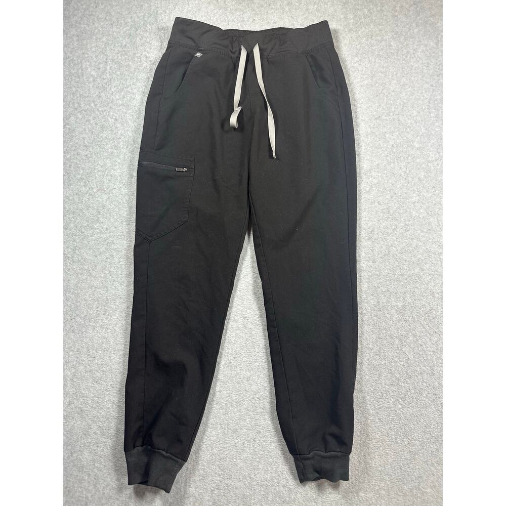 Figs Black Jogger Scrub Pants